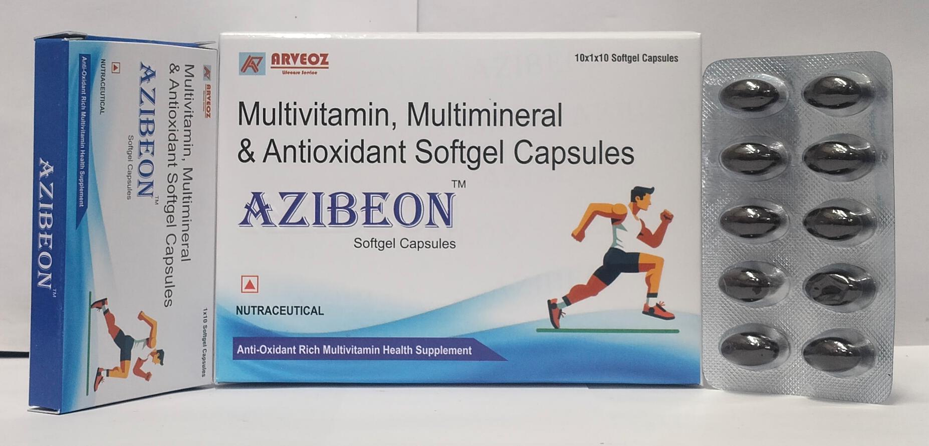 Azibeon Multivitamin Softgel Capsules