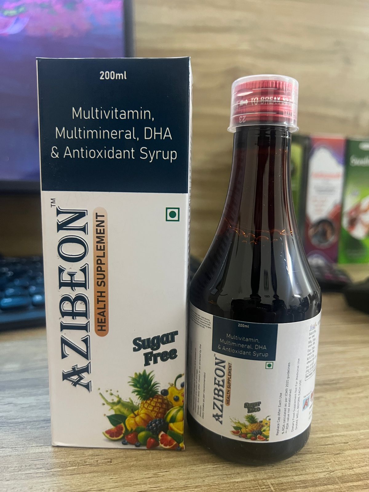 Azibeon Multivitamin DHA Syrup